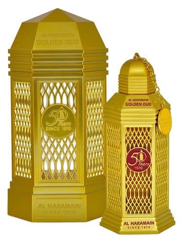 Al Haramain Perfumes 50 Years Golden Oudh
