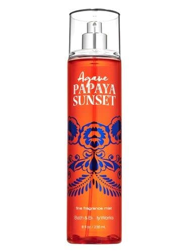 Bath and Body Works Agave Papaya Sunset