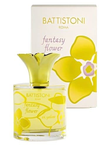 Battistoni Fantasy Flower in Yellow