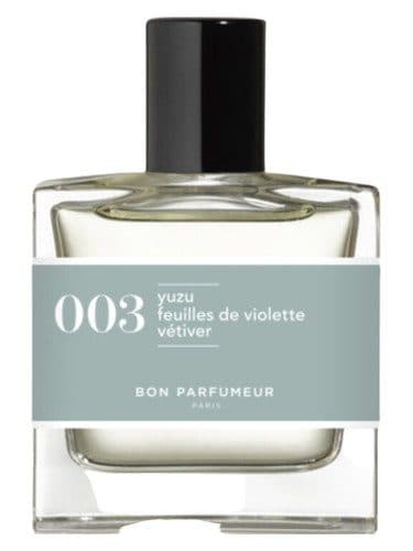 Bon Parfumeur 003 Yuzu Feuilles de Violette Vetiver