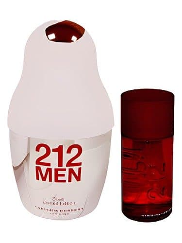 Carolina Herrera 212 Men Silver