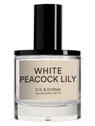 D S Durga White Peacock Lily