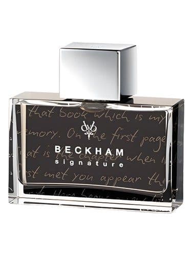 David Beckham Signature Story for Him