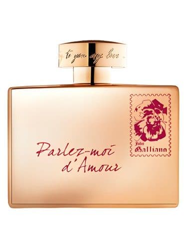 John Galliano Parlez Moi D Amour Gold Edition