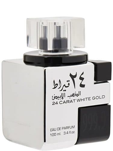Lattafa 24 Carat White Gold
