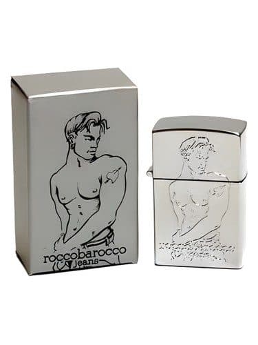 Roccobarocco Silver Jeans Men