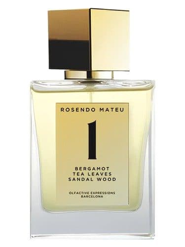 Rosendo Mateu Olfactive Expressions No 1 Bergamot Tea Leaves Sandal Wood
