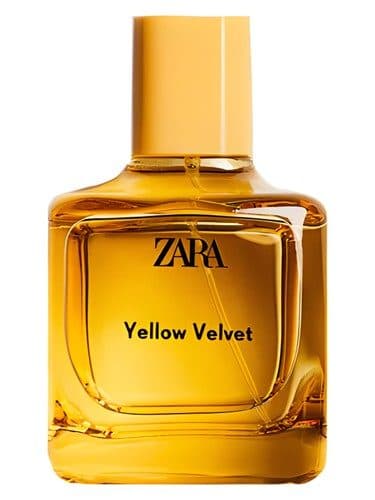 Zara Yellow Velvet 2021