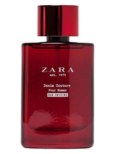 Zara Zara Est 1975 Denim Couture Pour Homme Red Edition